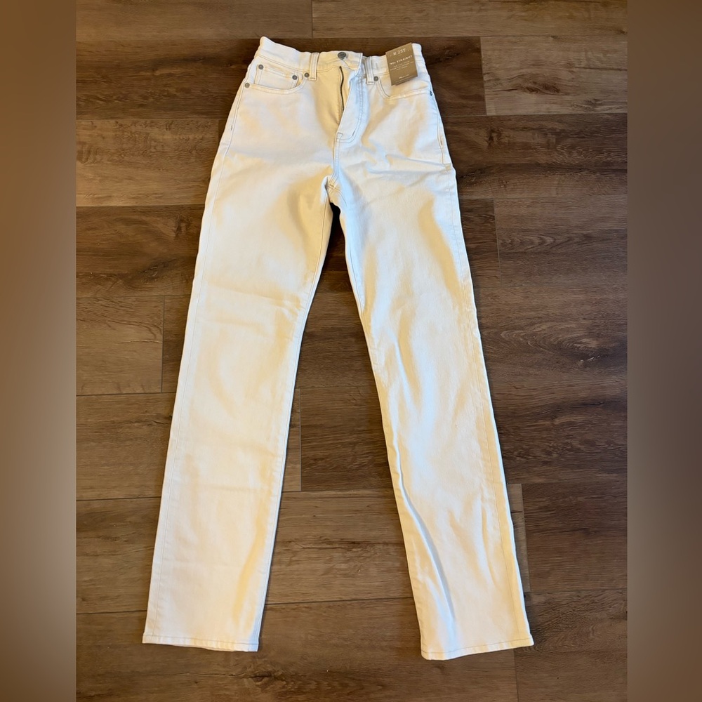 Madewell 90s straight leg jean canvas wash